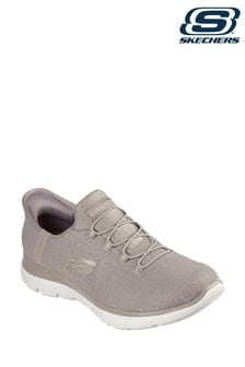 Skechers Brown Summits Classy Night Slip In Shoes (AE6417) | $127