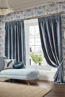 Laura Ashley Loretta Pencil Pleat Curtains (AF7439) | €211 - €335