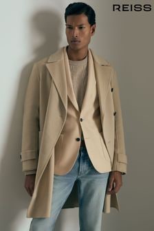 Reiss Stone Charley Atelier Single-Breasted Blazer in Wool-Blend Twill (AG1912) | $880