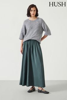 Hush Blue Ula Maxi Skirt (AG1948) | Kč3,370