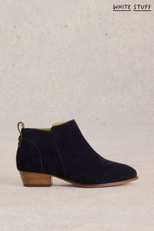 White Stuff Wide Fit Suede Ankle Boots (AG2291) | ‏430 ‏₪