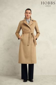 Hobbs Brown Livia Wool Coat (AG2671) | OMR196