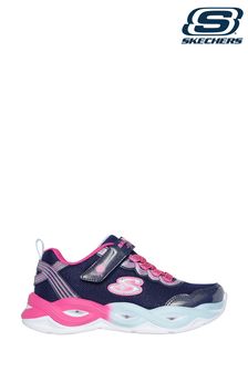 Skechers Blue S-Lights: Twisty Glow Trainers (AG2844) | kr571