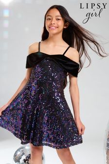 Lipsy glitter knot dress discount