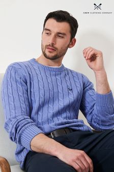 Men s Jumpers Crew Clothing Company Crew Neck Knitwear Next Oman