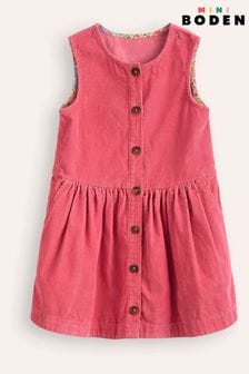 Boden Pink Button Through Pinafore Dress (AG4001) | $68 - $83