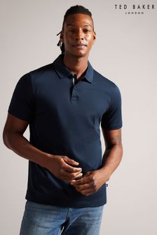 Men s Polo Shirts Blue Essentials Short Sleeve Brandedfashion Next Oman