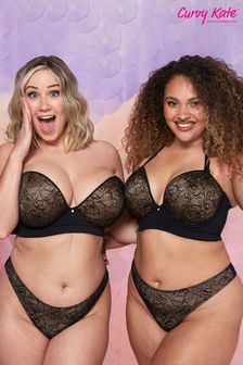 Curvy Kate Hey Girls Super Plunge Strapless Multiway Black Bra (AG7236) | €48