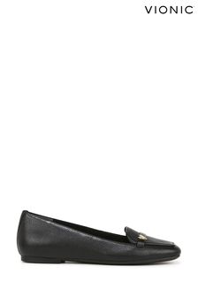 Vionic black flats cheap
