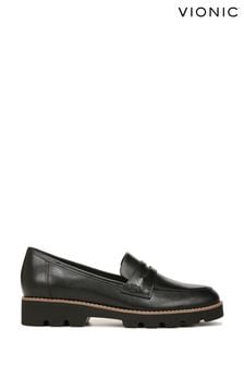 Černý - Vionic Cheryl Ii Regular Fit Slip On Loafers (AG8570) | 5 155 Kč