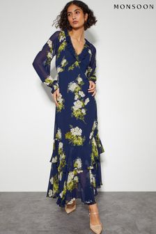 Women s Monsoon Casual Floral Long Sleeve Dresses Next Oman