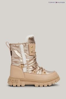 Tommy Hilfiger Gold Boots Next Luxembourg
