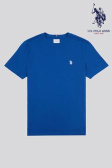 U.S. Polo Assn. Dark Blue Mens Regular Fit Double Horsemen T-Shirt (AH1380) | €38