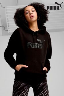 Puma Black Womens ESS+ ANIMAL Hoodie (AH3779) | €66