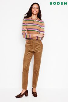 Boden Brown Kew Cord Trousers (AH4357) | 47,560 Ft