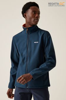 Regatta Blue Cera V Full Zip Softshell Jacket (AH6206) | OMR19