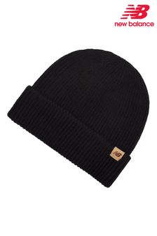 New Balance Black Winter Watchman Beanie (AH6269) | $39