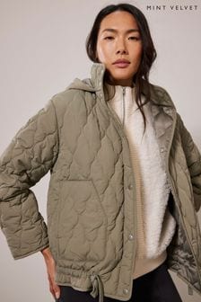 Mint Velvet Green Puffer Casual Jackets Next Luxembourg