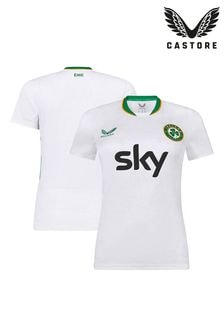 Castore White Womens Republic of Ireland Away Shirt 2024 (AJ1025) | $129