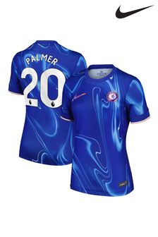 Nike Blue Palmer - 20 Womens Chelsea Home Stadium Shirt 2024-25 with Palmer 20 Printing (AJ1722) | €141