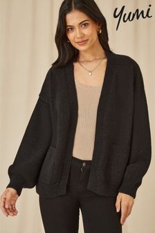 Women s Yumi Black V Neck Knitwear Next Luxembourg