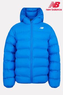 New Balance Blue Boys Bond Quilted Jacket (AJ6544) | LEI 507 - LEI 609