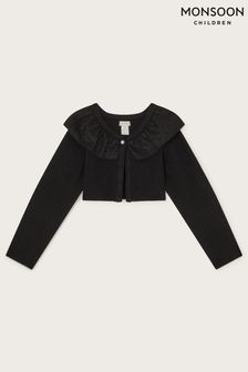 Next girls black cardigan hot sale