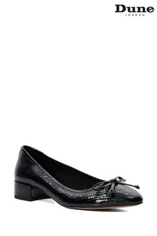 Dune London Black Admirably Low Heel Shoes (AJ7672) | €100