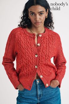 Red cardigan next on sale
