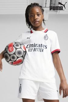 Puma White Youth Boys AC Milan 24/25 Away Jersey (AK0481) | €86