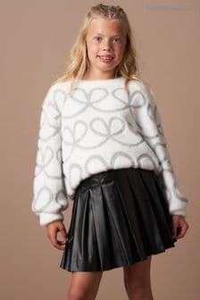 Older Girls White Jumpers Next Luxembourg