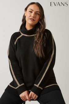 Next womens black jumpers hotsell