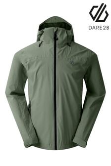 Dare 2b Mens Green Switch Out Ii Waterproof Jacket (AK2251) | kr1 620