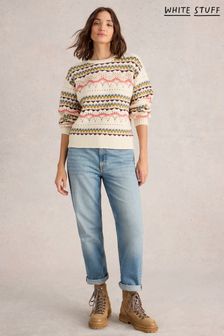 Women s Jumpers White Stuff Chunky Knit Wool Knitwear Next Oman