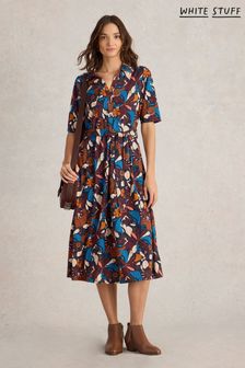 Boden ava jersey midi dress shop