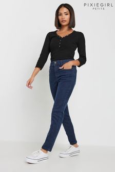 PixieGirl Petite Blue Khaki Zip Pkt Skinny Jean (AK3868) | $63