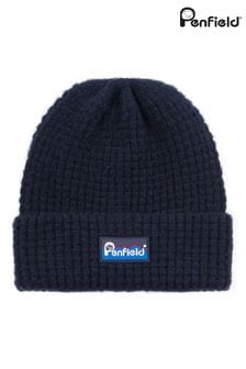 Penfield Blue Mens Waffle Beanie (AK3938) | $43