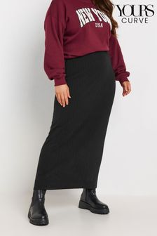 Черный - Yours Curve Tube Skirt (AK4935) | €33