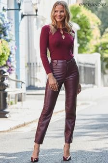 Next red trousers deals
