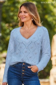 Embellished knitwear shop