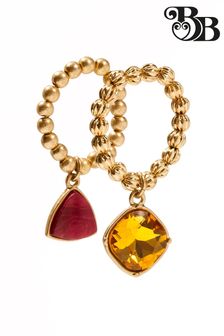 Women s Rings Bibi Bijoux Gold Ring Pack Accessories Next Luxembourg