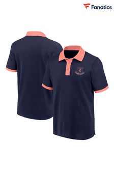 Fanatics Blue 100% Cotton Everton Heritage Polo Shirt (AK7657) | $60