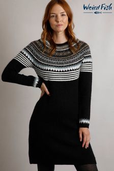 Weird fish striped dress top