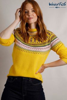 Weird fish women's steffi fair isle jumper store