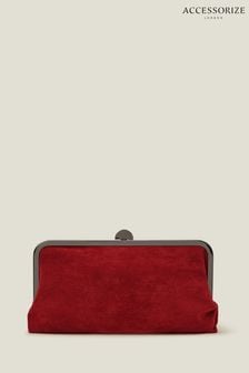 Red Clutch Bags Leather Non Leather Bags Next Luxembourg