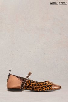 Coach leopard flats top