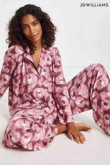 JD Williams Pink Plisse Pyjamas Set (AK9684) | 195 zł