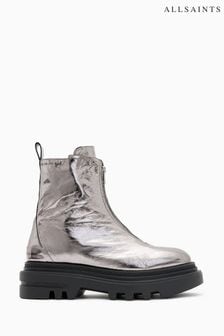 AllSaints Grey Othello Boots (AK9818) | $396