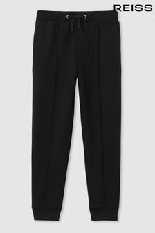 Reiss Black Croxley 13-14 yrs Relaxed Drawstring Joggers (AL0568) | $71