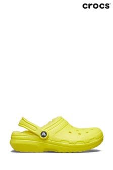 Crocs Yellow Classic Lined Clogs (AL0651) | kr1 160